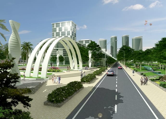 Phối cảnh dự án Metropolitan Hưng Thịnh