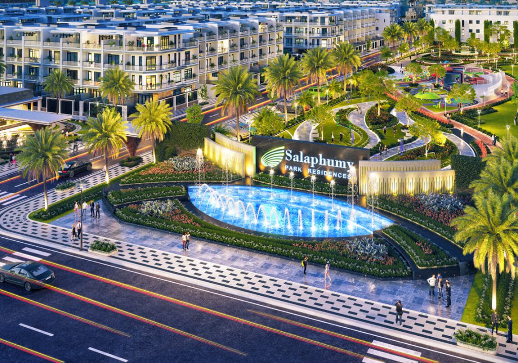 Khu đô thị - suất nội bộ - nhà phố - biệt thự - liên kế - Sala Phú Mỹ Park Residence kiểu mẫu tại Vũng Tàu, KĐT cảng biển tại Phú Mỹ,