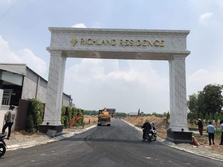 Đất nền - dự án - Nhà ở xã hội - Nhà ở thương mại - Richland Residence hay Khu nhà ở thương mại Thuận Lợi 2 , chủ đầu tư Kim Oanh Group