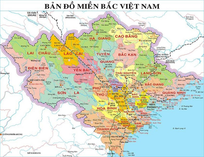 ban do viet nam