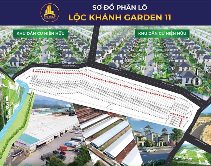 Lộc Khánh Garden - Đất nền Bình Phước giá bán mới nhất