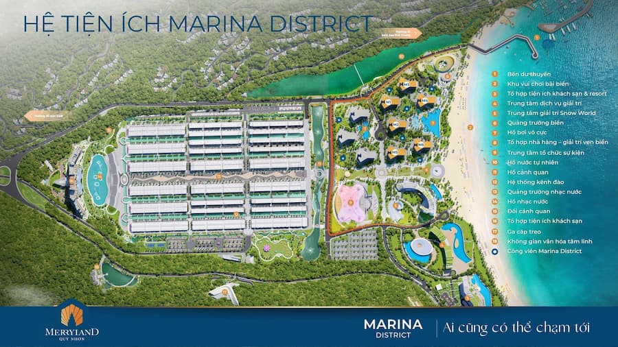 phân khu Marina Distric